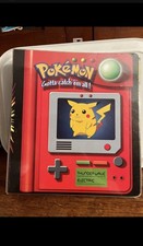 1999 Pokemon Pikachu & Meowth Pokédex Binder Nintendo