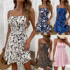Womens Lace-up Summer Boho