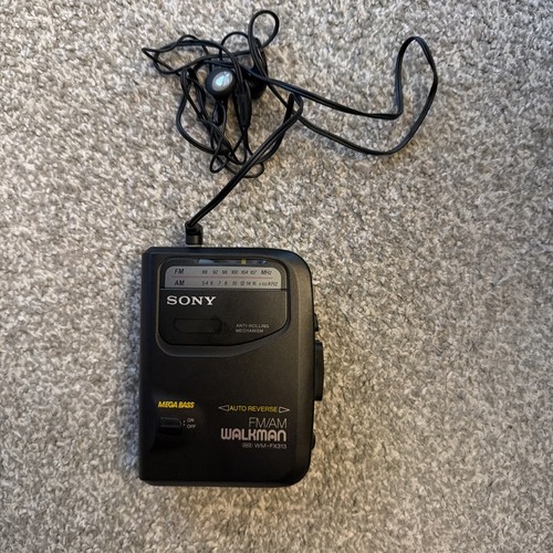 Sony walkman wm - fm/am, wm-fx313