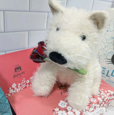 Westie Plush - 23CM, Confession Rose, Christmas Ready For Kids & Dults