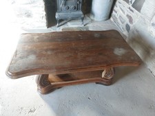 Oak Coffee Table With One Draw