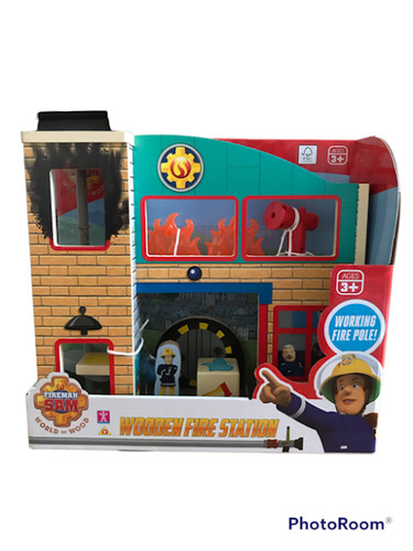 Fireman sam fire station - sam,