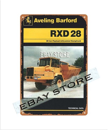 1980s aveling barford dump - barford,