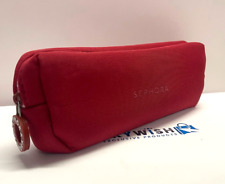 Red Sephora Small Travel Makeup Bag Pouch
