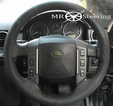 REAL BLACK LEATHER STEERING