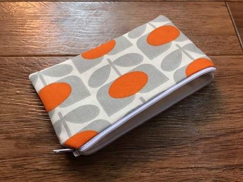 Handmade zipped coin purse - handmade,
