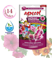 Fertilizer  capsules for PELARGONIA, SURFINIA -14 pcs in pack