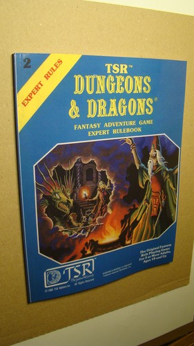 Dungeons dragons expert rules - dungeons,