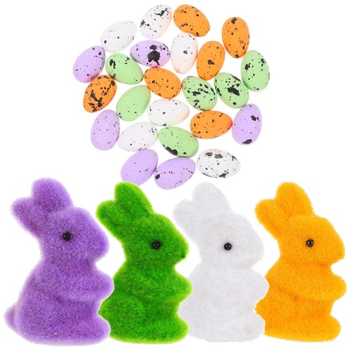 Easter decorating plush bunny - decorating,