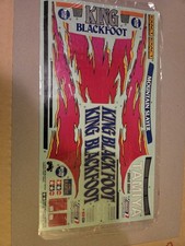 Tamiya King Blackfoot Original Decals Rare
