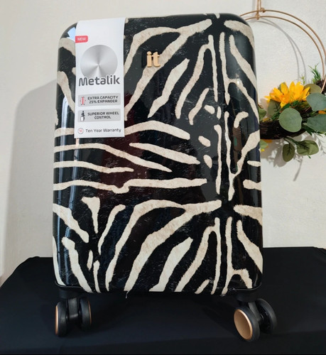 Metalik zebra print - metalik,