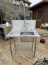 Stainless Pass Through Dishwasher Sink Pre Wash Tap Size In Pictures