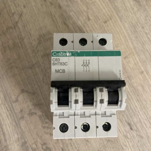 Crabtree 6ht63c mcb type - mcb, c