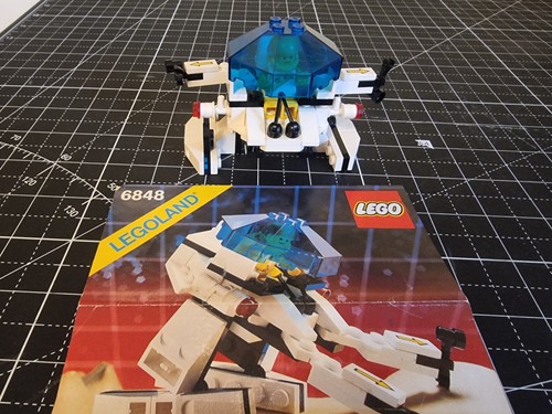 Vintage space set 6848 - set,