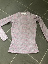 Ladies Pink Nike Dri-Fit Pro Combat Base Layer Top. Size S.