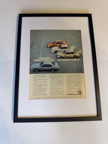 Original framed classic e24 - framed,