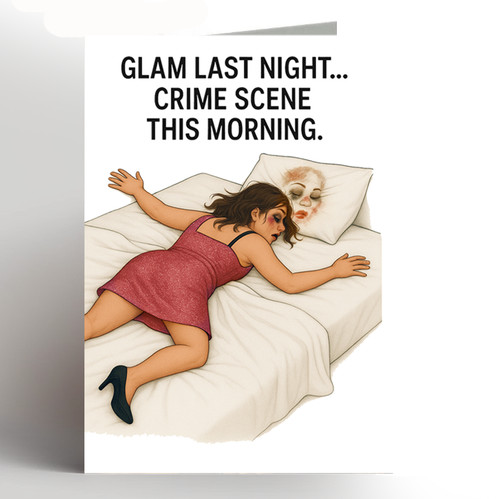 Funny birthday card female - birthday,