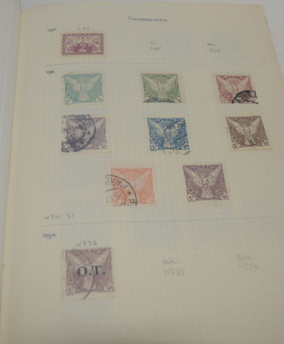 Czechoslovakia stamp album - stamp,