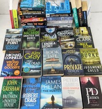 6x Crime  Thriller Suspense Detective Fiction Paperback Books book Joblot Bundle