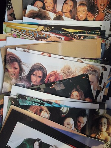 Spice girls trading photos - girls,