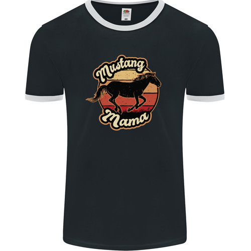 Mustang mama equestrian horse - equestrian,