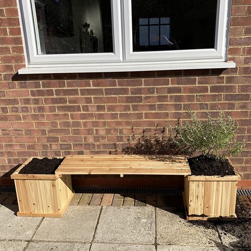 Wooden garden planters outdoor - planters,