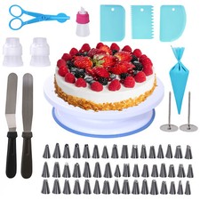 60PCS Cake Turntable Stand