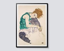 Seated Woman with Legs Drawn