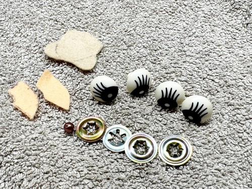 Vintage craft safety eyes - vintage,