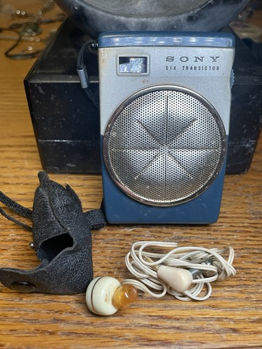 Sony 620 blue transistor - sony, tr-620