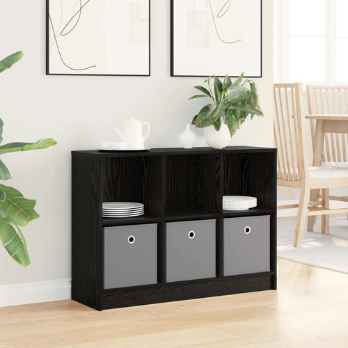Sideboard black oak - black,