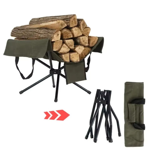 Firewood carrier canvas - carrier, heavy