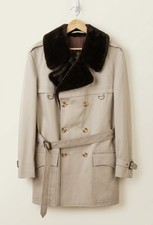 Vintage Trench Coat Mens L
