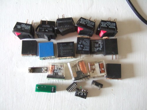 Relays job lot - relays,