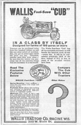 Wallis fuel save - fuel-save, "cub"
