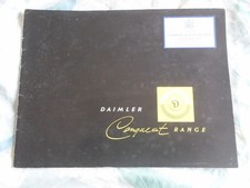 Daimler Conquest range brochure c1953 UK market ref R27/010/163