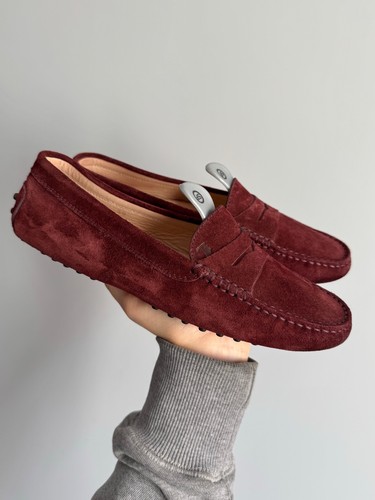 Tod gommino loafers burgundy - tod's,