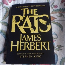 The Rats by James Herbert Book Paperback NEW Free Postage Horror 