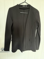 Black BooHoo Blazer with False