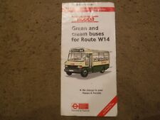 London Transport Buses - Route