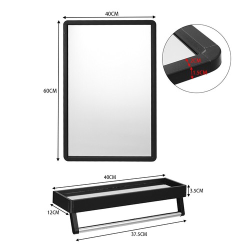 Large wall mirror - large, bathroom