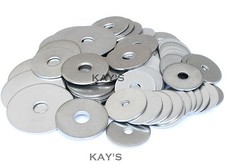 PENNY REPAIR WASHERS ZINC PLATED BZP STEEL FOR BOLTS & SCREWS M5 M6 M8 M10 M12