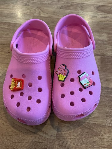 Crocs pink infants classic - pink,