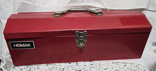 Vintage homak red metal - homak,