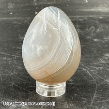 Small banded agate egg for