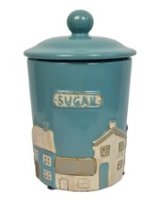 Coastal Ceramic Sugar Jar 17cm