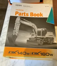 Doosan Excavator Parts Book Dx