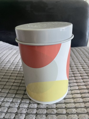 Metal storage tin - storage,