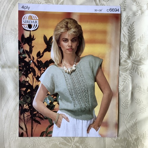 Sirdar knitting pattern 6694
