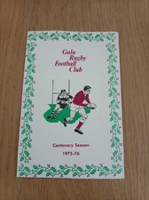 Gala Rugby Memorabilia 70's